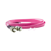 Patch Cord de fibra óptica de alta velocidad OM4, salida DX SM MM de 1/2 "para equipos 4G 3G utilizados en sistemas FTTH para equipos de fibra óptica