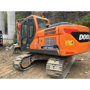 รถขุดตีนตะขาบมือสอง Doosan DX150LC-9C ขนาด 15 ตัน จากเกาหลี พร้อมเกียร์ PLC และปั๊ม - เครื่องจักรวิศวกรรมประสิทธิภาพสูง - Product Image 1