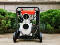 Set Pompa Air Mesin Diesel 6-inci dengan Konstruksi Paduan Aluminium Pompa Generator Diesel