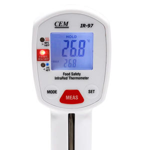 <span class=keywords><strong>CEM</strong></span> IR-97 Food Safety Termômetro Infravermelho Multi em Um Alimento Termômetro Infravermelho Específico - Product Image 6