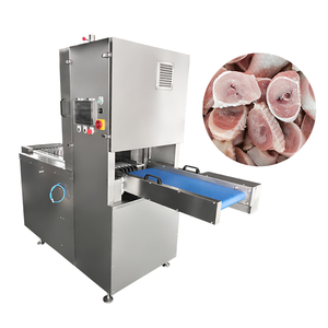Scie à os industrielle multi-lames, capacité de coupe 18-50 mm, machine à <span class=keywords><strong>découper</strong></span> les cuisses de <span class=keywords><strong>poulet</strong></span>, puissante machine à scier les os automatique pour usine - Product Image 1