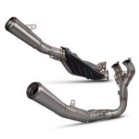 Système d'échappement complet en alliage de titane pour moto, silencieux d'échappement Comp. PANIGAL V4 / V4 S / V4 R / SPECIALE 2018 - 2021