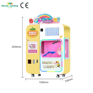 2024 New <strong>Cheap</strong> Easy-to-operate Heavy Duty Sugar Cotton Candy <strong>Vending</strong> <strong>Machine</strong> for Small Business - Product Image 2