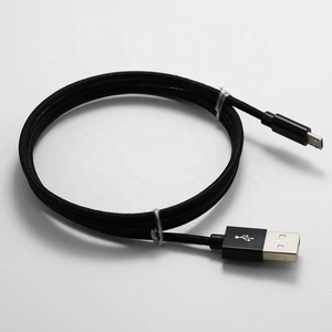 Meilleure vente Stock 2.4A 1m 1.5m 2m câble de données USB en nylon câble de charge USB Android câble de <span class=keywords><strong>chargeur</strong></span> pour iphone - Product Image 3