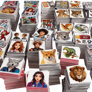 Pegatina de Vinilo Impermeable con Diseños Variados Impresos Personalizados, con Cinta de Transferencia para Decoración - Product Image 5