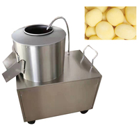 Industriële elektrische automatische fruit- en groenteschiller, aardappel- en wortelschiller, wasmachine