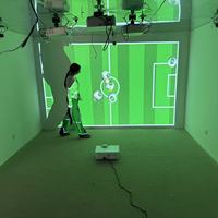 Système de projection interactive immersive sur sol et mur, jeux interactifs, projection interactive, nouvelle technologie