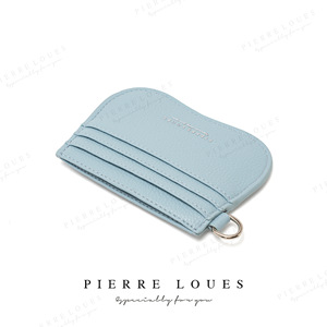 Tarjetero Ultrafino Minimalista Pierre Loues con Textura de Lichi, Múltiples Ranuras, para Uso Diario - Product Image 4