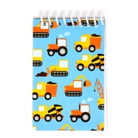 Benutzer definierte Druck Sublimation Papier Kinder Cartoon Spiral Mini Notebooks