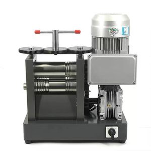 Gold <b>Silver</b> <b>Wire</b> Jewelry Making Machine New Condition 750W Electric Rolling Mills - Product Image 4