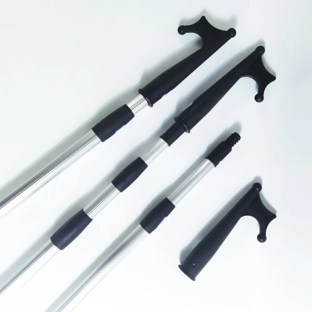 Телескопический крючок для лодки ESD, прочная конструкция, прочный легкий удлинитель, морские аксессуары, аксессуары для яхты, сменный наконечник