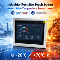 Mochuan Embedded 4,3 pulgadas MC4043E Ethernet Metal Shell Modbus HMI Panel PC Computadora para controlar la automatización industrial