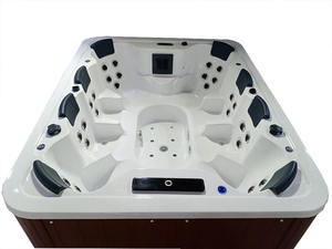<span class=keywords><strong>8</strong></span> Pessoa Hot Tubs e Jacuzze com TV Exterior Hidroterapia \ spa Piscinas Exterior Jardim Piscine Idromassaggio - Product Image 5