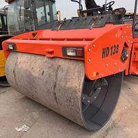 Rouleau compacteur vibrant à tambour unique HAMM HD138 de 13,4 tonnes, moteur diesel, pompe et moteur, prix bas, machine robuste
