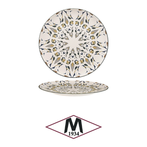 Amalfi Stoneware Flat Plate Ø 26 cm Digital Print M1934 - Product Image 4