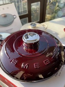 Meilleure vente à l'exportation <span class=keywords><strong>SMEG</strong></span> : Marmite à fruits de mer <span class=keywords><strong>Smeg</strong></span> 26 cm en fonte émaillée, compatible gaz et induction - Product Image 3