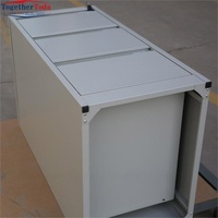 Armoire de classement verticale en acier de haute qualité, directement de l'usine, avec tiroirs à verrouillage centralisé, idéale pour le bureau