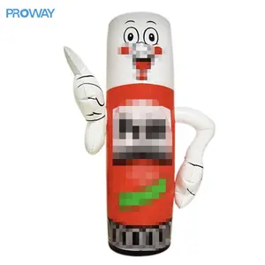 Blow Up PVC inflatable Cartoon Character Sign Advertising Inflatables Figure Balloon Custom Inflatable Advertising Battery Man