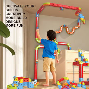 ชุดตัวต่อรถไฟฟ้า AiJH แบบรางโค้งงอได้ รถไฟลอยได้ความเร็วสูง <span class=keywords><strong>ของเล่น</strong></span> STEM ประกอบเอง - Product Image 3