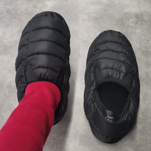 รองเท้าขนเป็ดให้ความอบอุ่นสำหรับกลางแจ้ง/ในร่มรองเท้าแตะน้ำหนักเบากันลื่นสำหรับฤดูหนาวออกแบบได้ตามต้องการ - Product Image 2