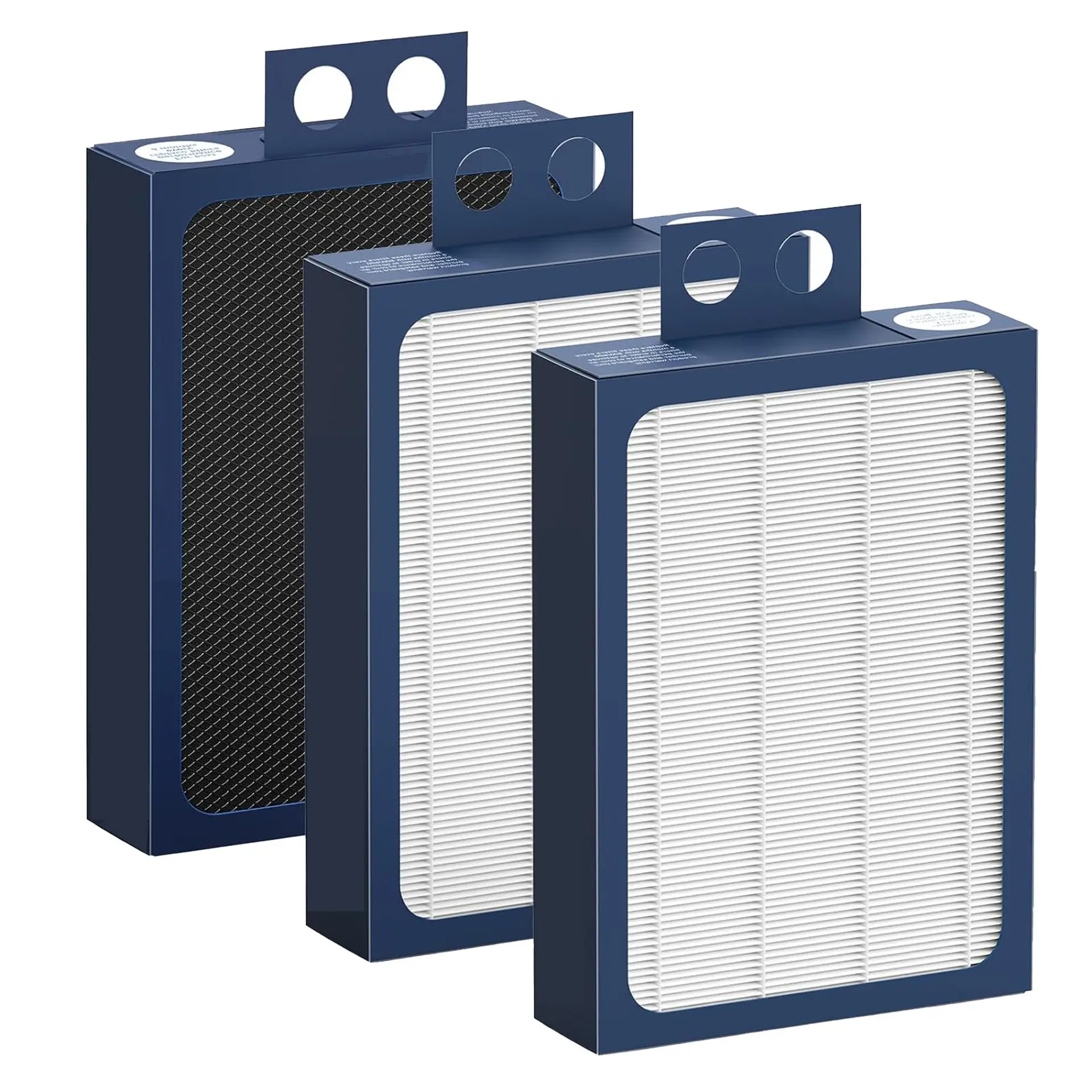 Filtros de reposição compatíveis com filtro Blueair Classic 500/600 Series Proteção de Purificadores de ar HEPA