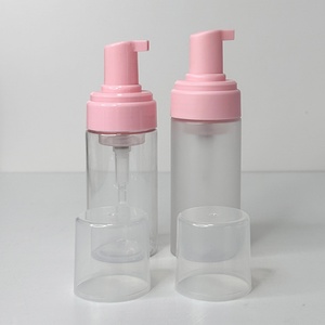 Empty Foam <b>Bottle</b> Hot Seller PP <b>Bottles</b> Luxury Black Customized logo Face Clean Plastic Foam <b>Pump</b> <b>Bottles</b> - Product Image 1