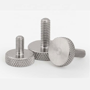 Vite a pollice con pomello zigrinato grande e piatto in acciaio inossidabile SS304 GB835 M3 M4 M5 M6 <span class=keywords><strong>M8</strong></span> M10 - Product Image 6