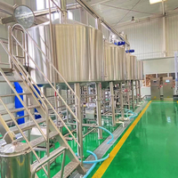 Brasserie naturelles 3500l, équipement de brasserie pour commerce commercial