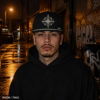 Casquette de baseball personnalisée avec broderie Old English, 5 panneaux, visière incurvée, style Dad Hat, streetwear urbain West Coast, vente en gros, faible MOQ