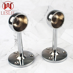 Support mural pour vêtements, support de fixation pour armoire, tube rond de 25 mm, support de fixation pour tringle suspendue de 1/2 pouce - Product Image 5