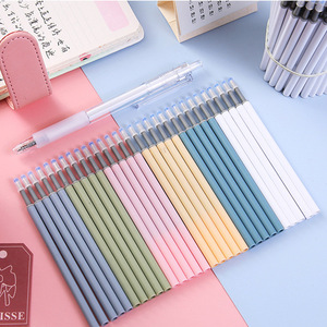 Morandi Series Push To <b>Refill</b> Gel <b>Pen</b> <b>Refill</b> 0.5mm Bullet Tip Water Based Office School Exam Writing - Product Image 1