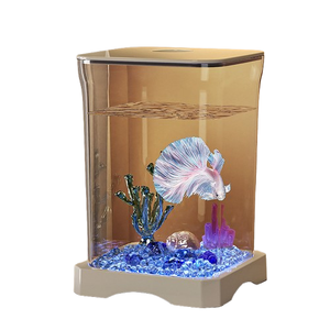 Transparent Betta <strong>Fish</strong> <strong>Tank</strong> for Displaying Aquatic Life Premium <strong>Aquarium</strong> <strong>Fish</strong> <strong>Tank</strong> - Product Image 1