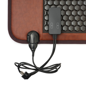 Colchoneta de Masaje de Turmalina Hexagonal Negra <span class=keywords><strong>Nuga</strong></span> Best de Cerámica Coreana de Venta Caliente con Iones Negativos para el Cuidado de la Salud Corporal - Product Image 6