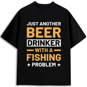 Camiseta de algodón para hombre, 180 g/m², manga corta, estampada con diseño, transpirable, corte regular, serigrafía - Product Image 1