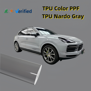 Film PPF de luxe gris Nardo cristallin, résistant aux taches, à installation à sec, résistant aux températures, couleur brillante, vente en gros - Product Image 1
