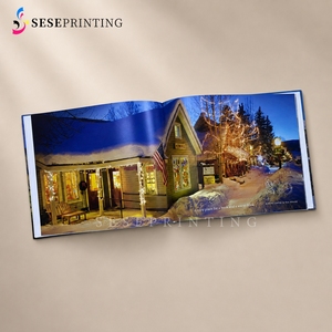 <span class=keywords><strong>Impression</strong></span> personnalisée, conception de reliure cousue, <span class=keywords><strong>impression</strong></span> professionnelle, paysage artistique, livre <span class=keywords><strong>photo</strong></span>, couverture rigide - Product Image 2