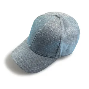 Custom Logo Shinning Sports Hats Gorras Wholesale Plain Blinking Personalized 6 Panel Adjustable Baseball Cap