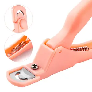Gmagic strumenti artificiali per Nail Art U a forma di finte punte per unghie cuticole francese Trimmer pinza acrilico tagliaunghie per adulti