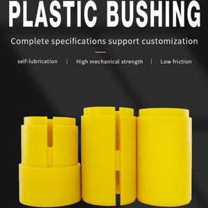 Tùy chỉnh kích thước khác nhau 25 mét Nylon Bush nhựa cứng ỐNg Lót nylon CNC nhựa các bộ phận máy - Product Image 3
