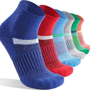 Running Hiking <b>Breathable</b> Digital Printing Youth Moisture Wicking Cushion Crew <b>Socks</b> for Outdoor Sports Performance - Product Image 5