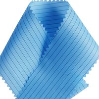 Kain Poliester Tenun Anti-Statik ESD Grid 5mm Oranye Pink, Produk Keselamatan untuk Antistatik