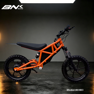 Motocicleta Eléctrica Todoterreno BNK de 500W para Niños, Suspensión Completa, Cuadro de Aleación de Aluminio, Amortiguador Hidráulico, Pantalla LCD de 16 Pulgadas, 40 km/h - Product Image 4
