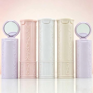 Contenitore per Rossetto <span class=keywords><strong>Vintage</strong></span> con Tappo a Scatto e Specchio, Colori Pastello, Personalizzabile con Logo, Confezione per Trucco - Product Image 2