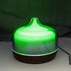 เครื่องพ่นละอองน้ำมันหอมระเหยอัลตร้าโซนิคสุดเท่เครื่องเพิ่มความชื้นแบบแก้วสำหรับใช้ในโรงแรมและในครัวเรือน - Product Image 5