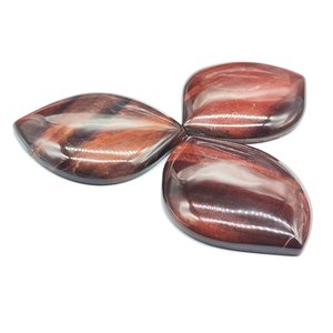Red Tigereye 35x45mm Forma libre Cabujón Ajuste de joyería - Product Image 4