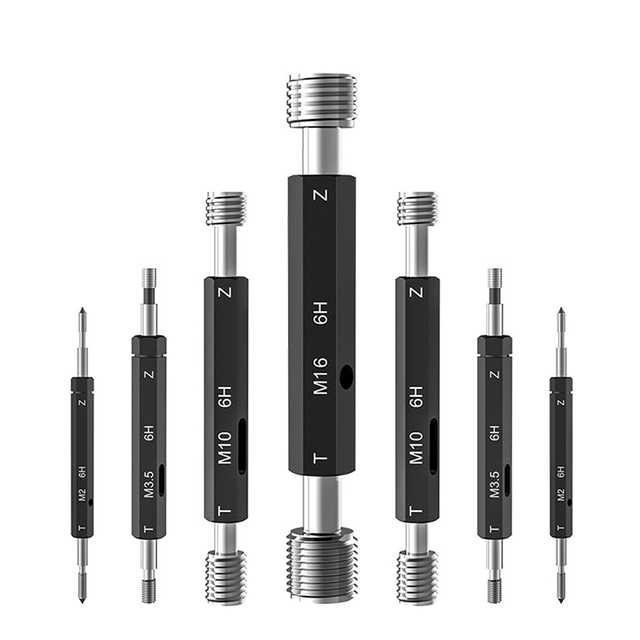 Wholesale Internal Steel Plug Gauges with Metric Thread Spline Screw External Ring Gage All Sizes Go NoGo Fasteners