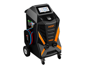 Máquina de Recuperación, Reciclaje y Recarga de Refrigerante 1234YF con Descarga Automática de Aceite Eficiente, Impresora Integrada Wonderfu X880 3/8HP - Product Image 3