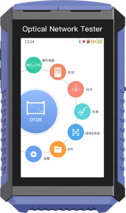 جهاز اختبار الألياف البصرية متعدد الوظائف <span class=keywords><strong>OTDR</strong></span> نشط 1310/1550 نانومتر 24 ديسيبل 100 كيلومتر مع شاشة لمس صغيرة - Product Image 5