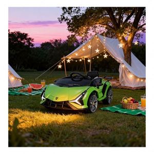 Auto Eléctrico de Juguete para Niños, de Plástico, con Reproductor de Música MP3, Diseño Seguro y Duradero, Movimiento Suave, para Niños de 2 a 4 Años - Product Image 5