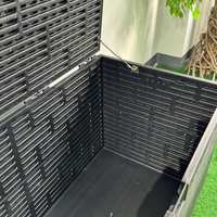 Nouvelle Conception 2026 - Boîte de Rangement Extérieure Étanche à Montage Facile - Vente Chaude pour Jardin, Patio et Terrasse